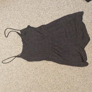 H&M Black with white micro polka dots